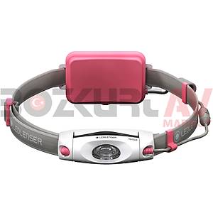 Led Lenser NEO6R Pembe Kafa Feneri