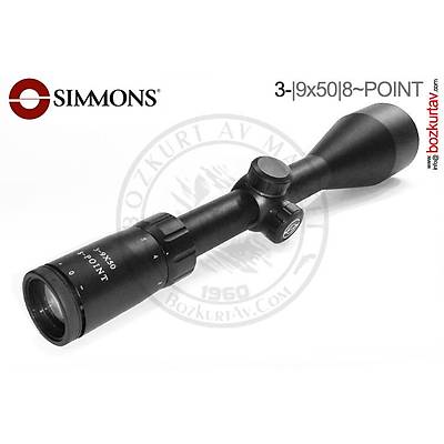 Simmons 8-Point 3-9x50 Truplex Tüfek Dürbünü