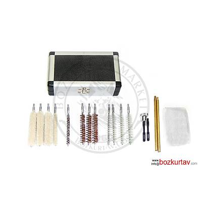 Alminyum antal 38 Kalibre - 9 mm Tabanca Temizlik Seti