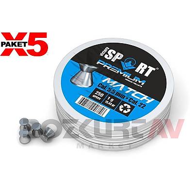 Victory Sport Match 5,5 mm 5 Paket Haval Tfek Samas