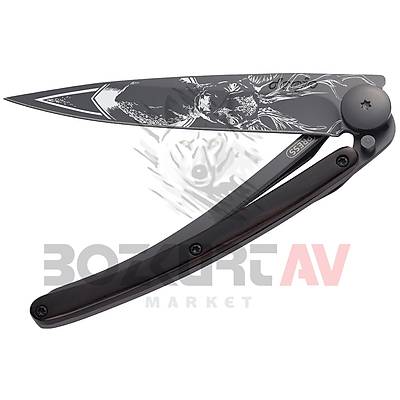 Deejo Black Tattoo Geyik Motifli Granadilla Aac 37 Gram ak