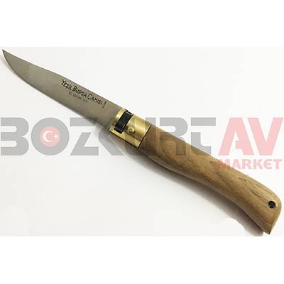Yeil Bursa aks Paslanmaz 8 cm Kilitli Orta Boy ak (21334)