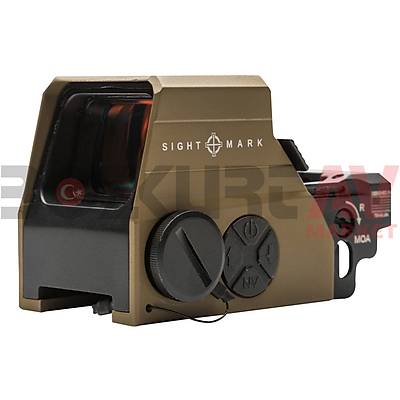 Sightmark Ultra Shot M-Spec FMS Reflex Sight Weaver Hedef Noktalayc Red Dot Sight (FDE)