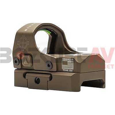 Sightmark Mini Shot M-Spec FMS Reflex Sight Weaver Hedef Noktalayc Red Dot Sight (FDE)