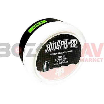 King PB-82 Slug HP WS 5,5 mm Haval Tfek Samas (NO12 - 30 Grain - 150 Adet)