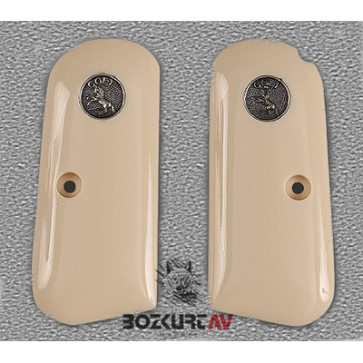 Colt 1903 Logolu Fildii Pleksi Tabanca Kabzas