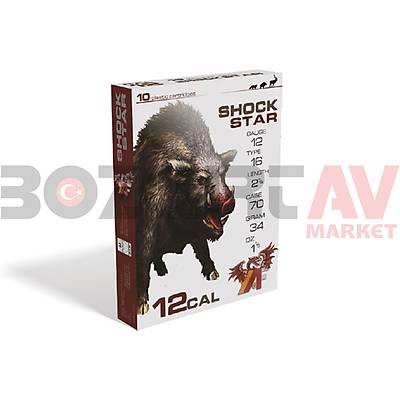 YAF Shock Star Slug 12 Kalibre Tek Kurun