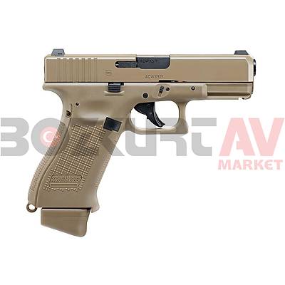 Glock 19X Desert Blowback Airsoft Haval Tabanca (CO2)