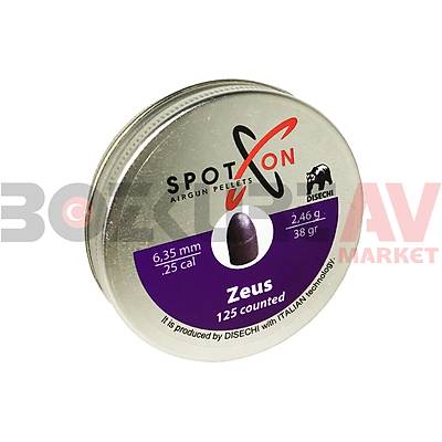 Spot On Zeus 6,35 mm Haval Tfek Samas (39 Grain - 125 Adet)