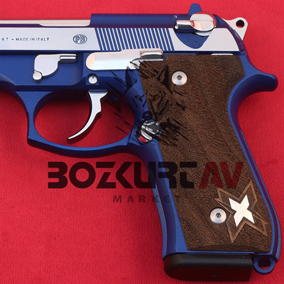 Beretta 92 FS 9 mm Tasarm Kabze Tabanca Kabzas