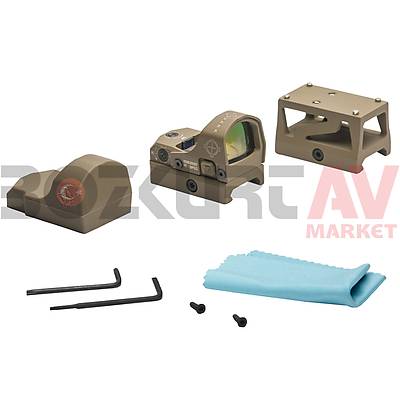 Sightmark Mini Shot M-Spec FMS Reflex Sight Weaver Hedef Noktalayc Red Dot Sight (FDE)