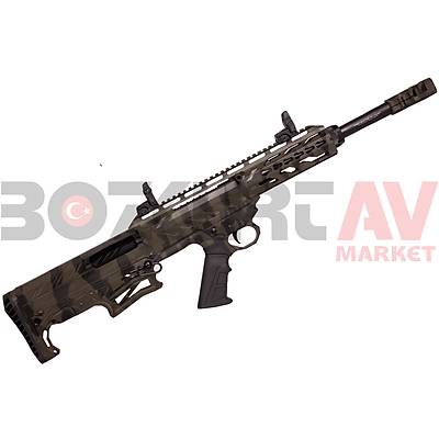Waltter Tactical Bullpup Military Camo Full Metal Otomatik Av Tfei