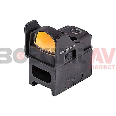 Sightmark Mini Shot Pro-Spec Reflex Sight Weaver Hedef Noktalayc Red Dot Sight (Green Dot)