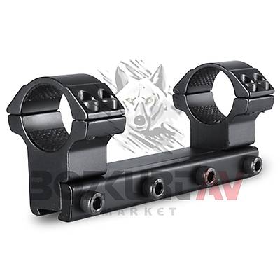 Hawke Matchmounts 9-11 mm Ayak Geniliinde Tek Para High Drbn Aya (1 INC)
