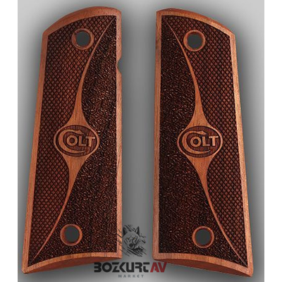 Colt 1911 Ortopedik Keli Ceviz Tabanca Kabzas