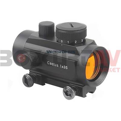 Vector Optics Cactus 1x35 Dovetail Hedef Noktalayc Red Dot Sight
