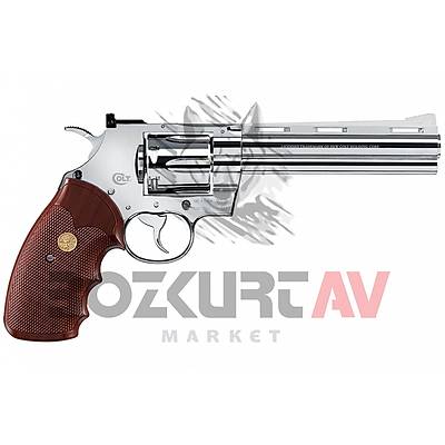 Colt Python 357 Magnum 6 Nickel Haval Tabanca