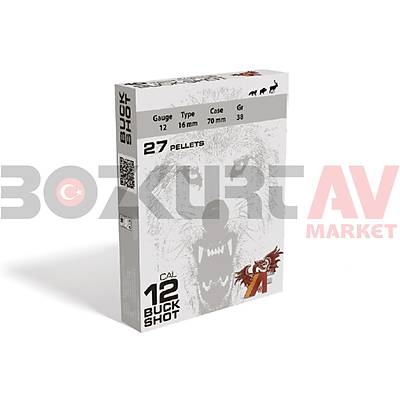 YAF Buckshot 27 Pellets 12 Kalibre evrotin