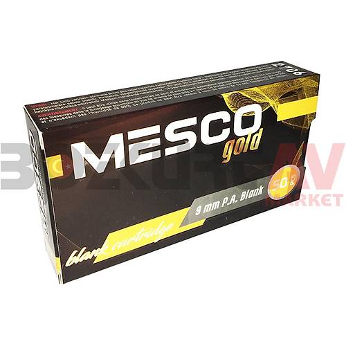 Mesco Gold 9 mm Kurusk Tabanca Mermisi