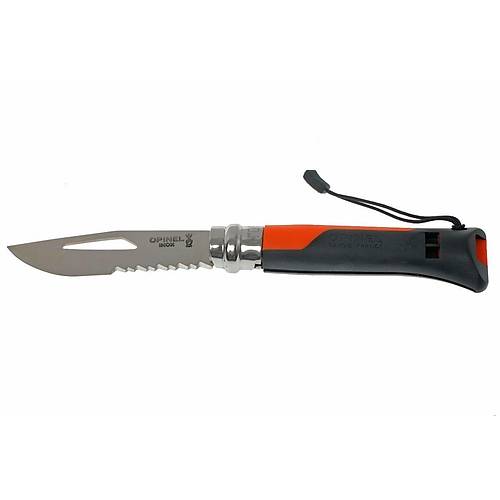 Opinel Inox 8 No Plastik Sap Turuncu ak (001577)