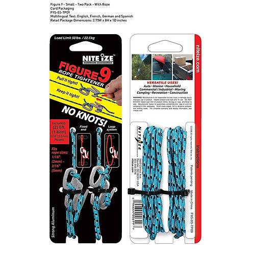 Nite-ize Figure9 Small Two Pack With Rope