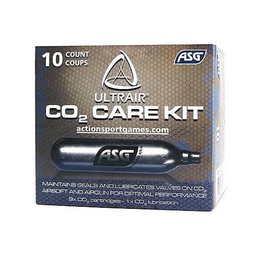 ASG 12 Gram Care Kit CO2 Haval Tabanca Tp (9 Adet CO2 - 1 Adet Yalayc)