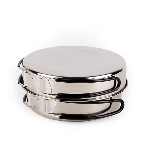 Evolite Evercamp 2-3 Kiilik elik Tencere Seti