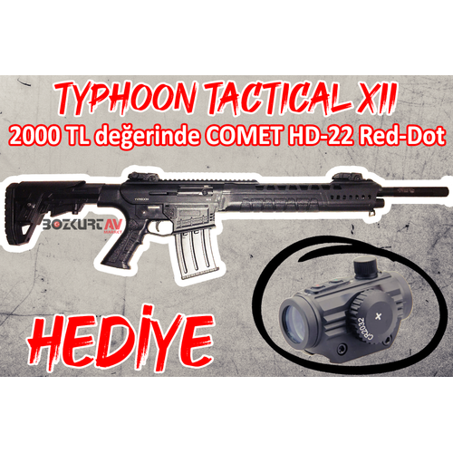 Typhoon Tactical XII Sentetik CTR Otomatik Av Tfei (Comet HD-22 Reddot Hediyeli)