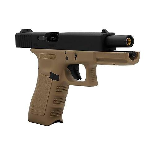 We Glock 17 GEN 3 Tan Blowback Airsoft Haval� Tabanca