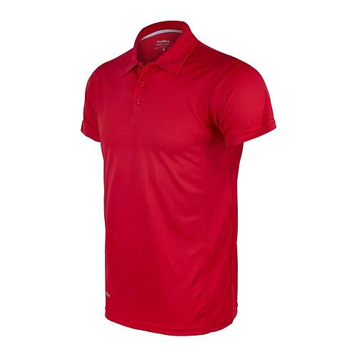 Evolite Polo Dry  Termal T-Shirt - Krmz