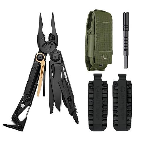 Leatherman Mut Black Set & Yeil Molle Klf ok Amal ak (833084-2)