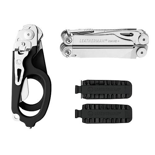 Leatherman Raptor Rescue Makas + Wave Plus Hazrlk Seti (832167 - 832524)