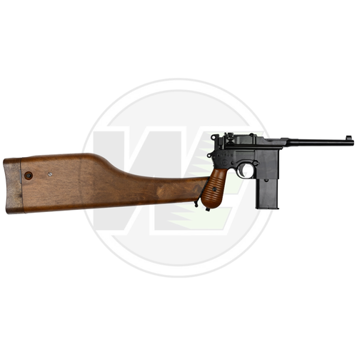 We Mauser M712 Siyah Blowback Airsoft Haval� Tabanca (Full Auto - Dip�ikli Model)