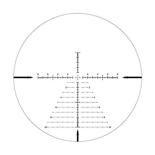 Nutrek Optics COPERTAG 5-25x56 FFP SF IR Riflescope Tfek Drbn