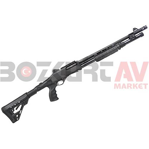 Stoeger P3000 Tactical TS Black MLOCK QD Pompal Av Tfei