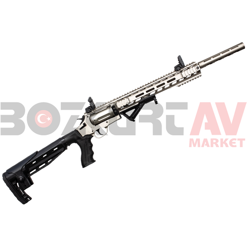 YNG Arms RV-02 Nickel Tactical Revolver Av T�fe�i