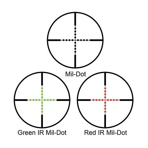 Barska 1-4X28 IR MIL DOT Tfek Drbn