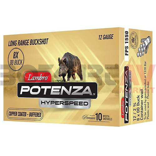 Lambro Potenza Hyperspeed 12 Kalibre evrotin (8 Pellets)