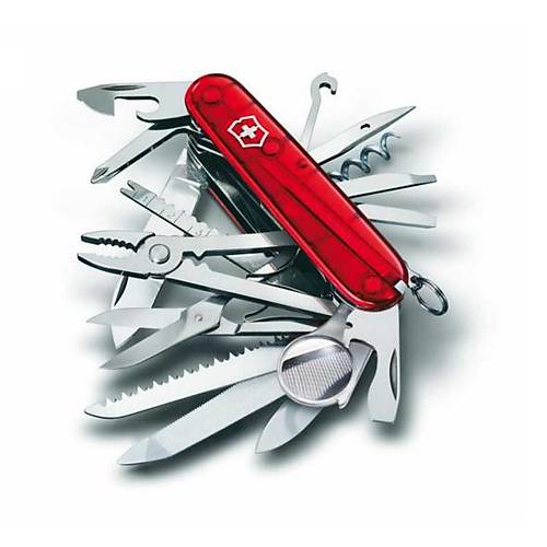 Victorinox 1.6795.T SwissChamp effaf Krmz ak