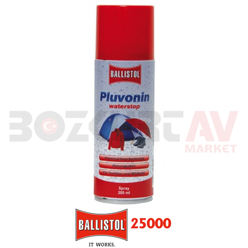Ballistol Pluvonin 200 ml Su Ge�irmezle�tirici Sprey