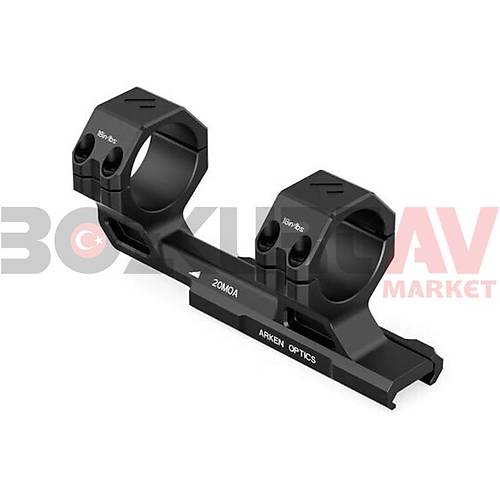 Arken Optics Rigid Precision Mounts 20 MOA Tek Para Drbn Aya (34 mm)