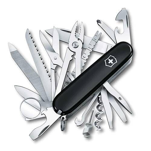 Victorinox 1.6795.3 SwissChamp Siyah ak