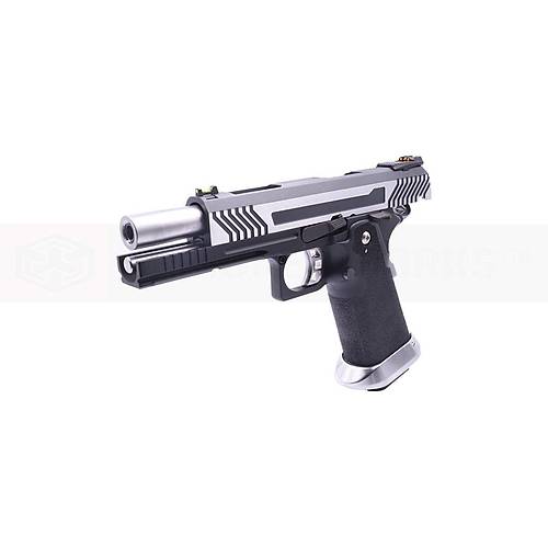 AW Custom HX11 Silver Hi-Capa Blowback Airsoft Haval� Tabanca (Full Auto)