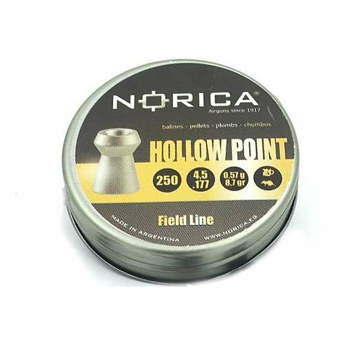 Norica Hollow Point 4,5 mm Haval Tfek Samas (250 Adet)
