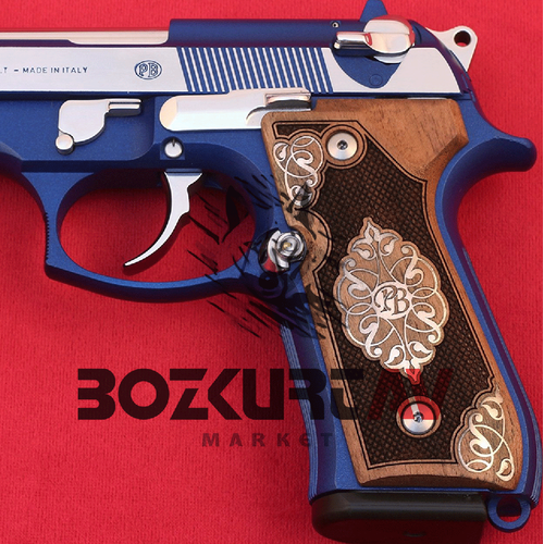 Beretta 92 FS 9 mm Gm leme Tabanca Kabzas