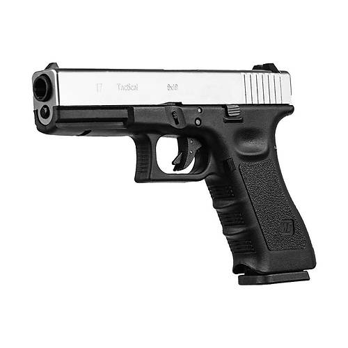 We Glock 17 GEN 3 Silver Blowback Airsoft Haval� Tabanca