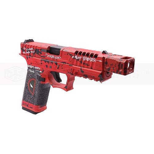 AW Custom Glock 17 Deadpool Edition Blowback Airsoft Haval� Tabanca