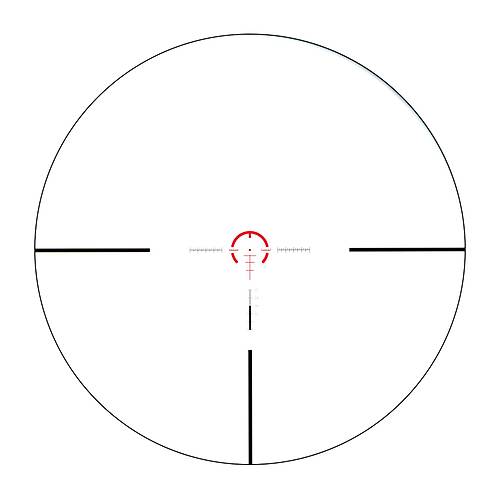 Nutrek Optics REAPER 1-6X24 LPVO Scope Tfek Drbn
