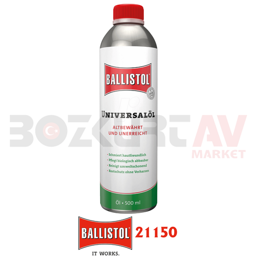 Ballistol Universal�l 500 ml Koruyucu Silah Bak�m Ya�� (D�kme)