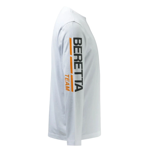 Beretta Team Uzun Kollu Beyaz T-Shirt (PB-TS482T15570100)